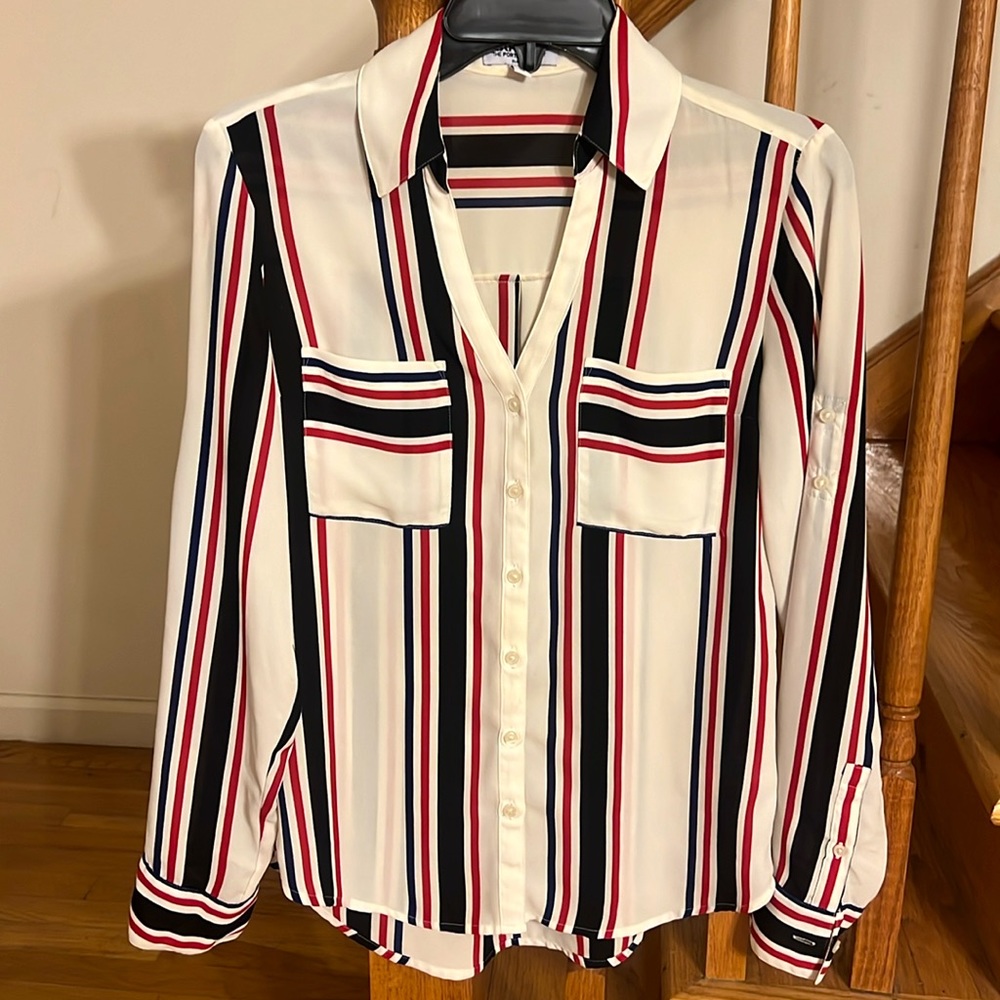 Express Portofino Slim Fit Button Down - size xs